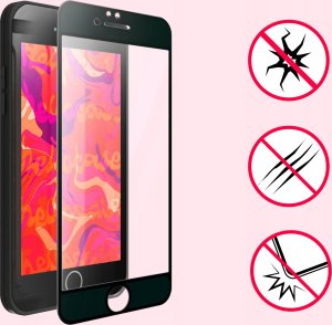 Hello Case 2-pak Szkło Hartowane do iPhone 6 / 6s Ochronne Pełne Na cały ekran 5D 9H 3