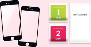 Hello Case 2-pak Szkło Hartowane do iPhone 6 / 6s Ochronne Pełne Na cały ekran 5D 9H 7