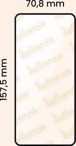 Hello Case 3-pak SZKŁO HARTOWANE DO XIAOMI 12T / 12T PRO na cały ekran 9H ochronne 5D 4