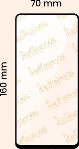 Hello Case 3-PAK Szkło Hartowane do Realme 10 Pro Plus 5G (na cały ekran, ochronne 5D) 4