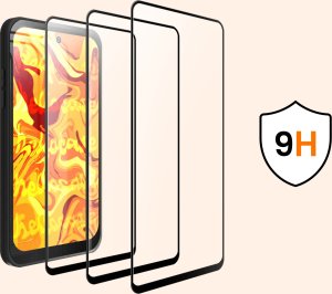 Hello Case 3-PAK Szkło Hartowane do Realme 10 Pro Plus 5G (na cały ekran, ochronne 5D) 6