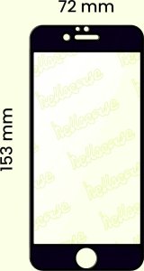 Hello Case 2x Szkło Hybrydowe do iPhone 6 PLUS / 7 PLUS (szybka 9H, 5D, na cały ekran) 5