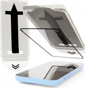 Hello Case SZKŁO DO IPHONE 11 / XR HARTOWANE MAGIC GLASS. EZ-FIT 9H Ramka 1