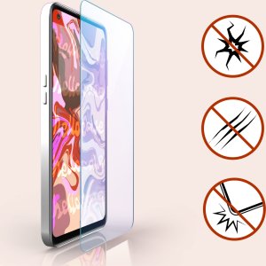 Hello Case 2-PAK Szkło Hartowane do Oppo A52 (szybka 9H, płaskie 2.5D, ochronne) 4