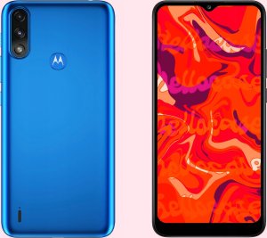 Hello Case 2-pak Szkło Hartowane do Motorola Moto E7i POWER Pełne Na cały ekran 5D 9H 5