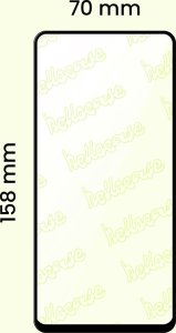 Hello Case 2x Szkło Hybrydowe do Realme C30 (szybka 9H, 5D, ochronne, na cały ekran) 5