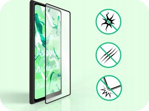 Hello Case Szkło Hybrydowe do Galaxy S22 Ultra / S23 Ultra (9H, 5D, na cały ekran) 2