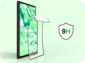 Hello Case Szkło Hybrydowe do Galaxy S22 Ultra / S23 Ultra (9H, 5D, na cały ekran) 4