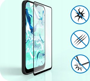 Hello Case 3x Szkło Hybrydowe do Samsung Galaxy A12 5G (9H,5D,ochronne, na cały ekran) 2