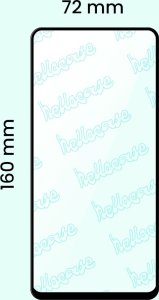 Hello Case 3x Szkło Hybrydowe do Samsung Galaxy A12 5G (9H,5D,ochronne, na cały ekran) 5