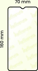 Hello Case 2x Szkło Hybrydowe do Huawei Honor X8 5G (9H, 5D, ochronne, na cały ekran) 5