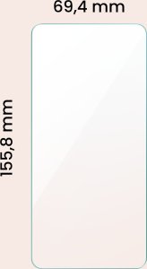 Hello Case 2-PAK Szkło Hartowane do Samsung Galaxy M54 5g (9H, płaskie 2.5D, ochronne) 6