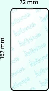 Hello Case 3x Szkło Hybrydowe do Huawei Honor 9X Pro (9H, 5D, ochronne, na cały ekran) 5