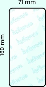 Hello Case 3x Szkło Hybrydowe do Samsung Galaxy M14 5G (9H,5D,ochronne, na cały ekran) 5