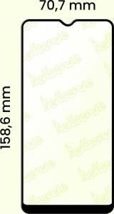 Hello Case 2x Szkło Hybrydowe do Motorola Moto E7 PLUS (szybka 9H, 5D, na cały ekran) 5