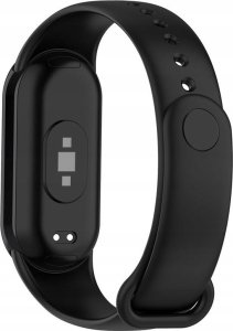 Hello Case PASEK SILIKONOWY DO OPASKI SPORTOWEJ XIAOMI MI BAND 8 CZARNY 3