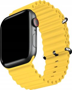 Hello Case Pasek do Apple watch 1 2 3 4 5 6 7 8 9 SE 42 / 44 / 45 / 49 mm Żółty 1