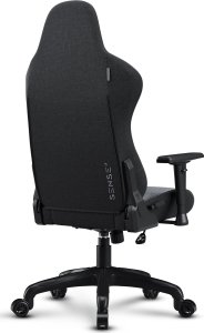 Fotel SENSE7 Spellcaster FUKU materiałowy czarno-szary 7