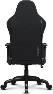 Fotel SENSE7 Spellcaster FUKU materiałowy czarno-szary 8