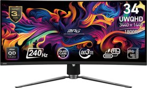 Monitor MSI MPG 341CQPX QD-OLED 1