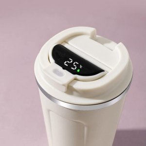 PrzydaSie Kubek Termiczny Termos 510Ml Wyświetlacz Ekran Lcd Smart 3