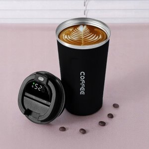 PrzydaSie Kubek Termiczny Termos 510Ml Wyświetlacz Ekran Lcd Smart 3