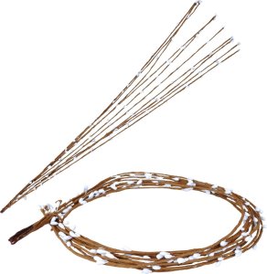 PrzydaSie 10X Bazie Gałązka Bazia Stroik Wielkanoc 65Cm 10Szt 3