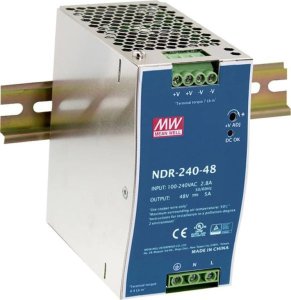 Mean Well ZASILACZ IMPULSOWY NDR-240-24 MEAN WELL 6