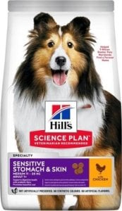 Hills  HILL'S Science plan canine adult medium sensitive stomach and skin dog 2,5Kg 1