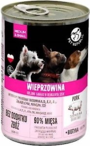 Pet Republic PetRepublic puszka dla psa z wieprzowiną 400 g 1