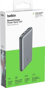 Powerbank Belkin POWERBANK 10000 MAH 15W, SZARY 6