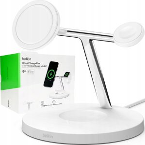 Ładowarka Belkin Boost Charge Pro 3w1 Indukcyjna  (WIZ009VFWH-V2) 15