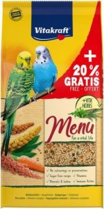 Vitakraft VITAKRAFT Menu vital - karma dla papużki falistej - 1kg+20% 1