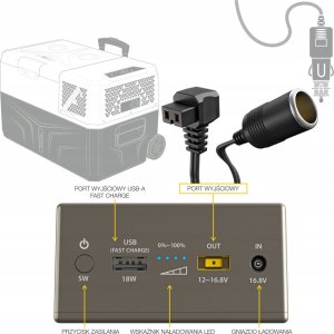 Powerbank Yolco Yopowerbank CSX5 13000mAh Szary 8