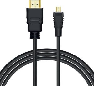 Kabel Savio Kabel HDMI (M) - micro HDMI (M) z Ethernetem,  2m, CL-40/M 1