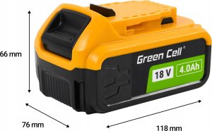 Green Cell Bateria do DeWalt XR 18V 4Ah zamiennik XR DCB182 7