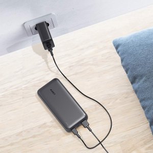 Powerbank Aukey PB-N74S Power Bank | 20000 mAh | 5xUSB | Quick Charge 3.0 | Power Delivery 3.0 | 22.5W | SCP | LED | kabel USB-C 17