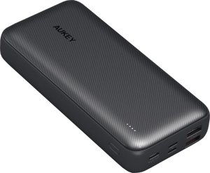 Powerbank Aukey PB-N74S Power Bank | 20000 mAh | 5xUSB | Quick Charge 3.0 | Power Delivery 3.0 | 22.5W | SCP | LED | kabel USB-C 2