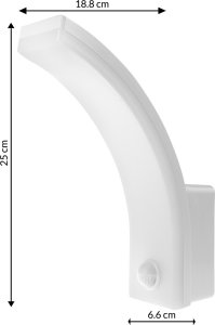 Maclean Lampa LED z czujnikiem ruchu MCE512 W 8