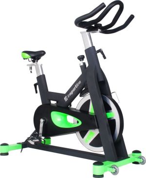 Rower stacjonarny inSPORTline Airin magnetyczny indoor cycling zielony 3