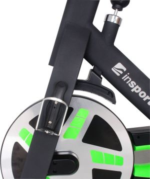 Rower stacjonarny inSPORTline Airin magnetyczny indoor cycling zielony 4