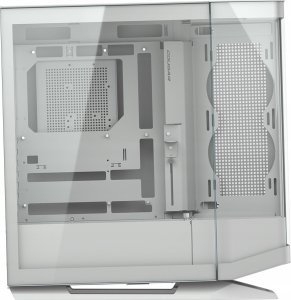 Komputer Cougar COUGAR | FV270 White | PC Case | Mid tower / Tempered, Curved Glass Perimeter / Quick Detachable Air Filters / Up to 9 Fans (1x120mm RGB Preinstalled) / White 4