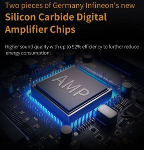 SMSL SMSL A200 - wzmacniacz głośnikowy z Bluetooth 4