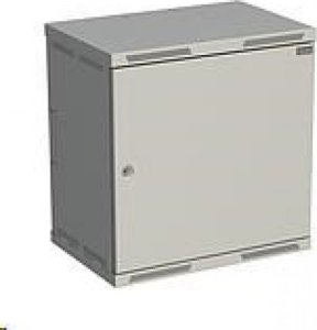 Solarix Solarix rozvaděč nástěnný SENSA 12U 400mm, dveře plech, RAL 7035 SENSA-12U-64-21-G 1