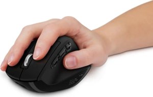 Mysz Connect IT DualMode bezprzewodowa ergonomiczna mysz z wyświetlaczem LCD, czarna 5