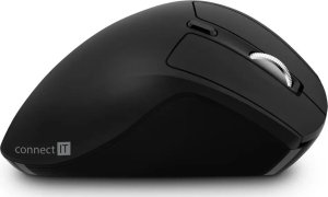 Mysz Connect IT DualMode bezprzewodowa ergonomiczna mysz z wyświetlaczem LCD, czarna 8