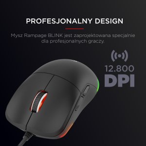 Mysz Rampage Blink  (BLINK-BLACK) 11