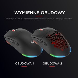 Mysz Rampage Blink  (BLINK-BLACK) 13