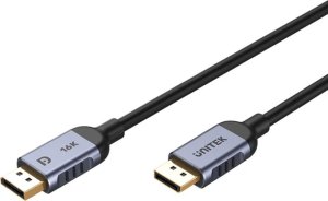 Kabel Unitek DisplayPort - DisplayPort 1.5m czarny (C1626GY01-1.5M) 1