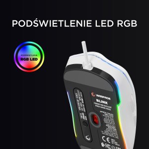 Mysz Rampage Blink  (BLINK-WHITE) 11